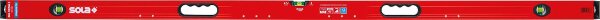Aluminium-Wasserwaage Sola BIG RED M, 1800 mm, 3 Libellen