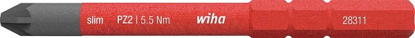 VDE-Pozidriv slimBit wiha 283112 electric Vario, PZ2 x 75 mm