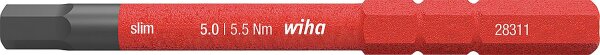 VDE-Innensechskant slimBit wiha 283118 electric Vario, SW 5,0 x 75 mm