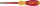 VDE-PlusMinus Phillips/Schlitz-Schraubendreher wiha 327 SoftFinish® electric, SL/PH2 x 100 mm