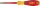 VDE-PlusMinus Pozidriv/Schlitz-Schraubendreher wiha 328 SoftFinish® electric, SL/PZ1 x 80 mm
