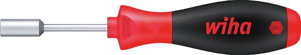 Außensechskant-Schraubendreher (Steckschlüssel) wiha 341 SoftFinish®, Klinge rund, SW 7,0 x 65 mm
