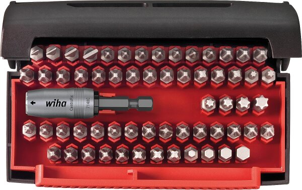 Bit-Set Wiha®, 25 mm 62-teilig, 1/4"