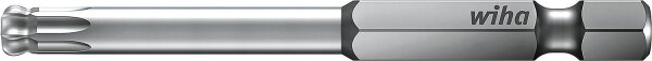 Torx®-Kugelkopf-Bit wiha 7045BE Professional mit 1/4"-Antrieb, lang, T20 x 50 mm