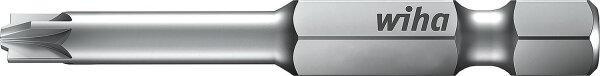 VDE-PlusMinus Pozidriv/Schlitz-Bit wiha 7049PZM Professional, mit 1/4"-Antrieb, SL/PZ1 x 50 mm