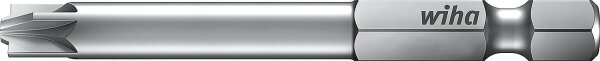 VDE-PlusMinus Pozidriv/Schlitz-Bit wiha 7049PZM Professional, mit 1/4"-Antrieb, SL/PZ2 x 70 mm