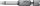 Innensechskant-Bit wiha 7043Z Professional mit 1/4"-Antrieb, lang, SW 6,0 x 90 mm