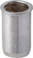 Blindnietmutter Alu Kleinkopf M8 x 11 x 17 mm VPE 100