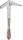 Schieferhammer PICARD 700g, mit Ledergriff