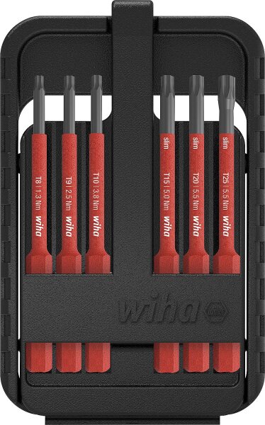 VDE-slimBit-Set Wiha® TORX® 6-teilig