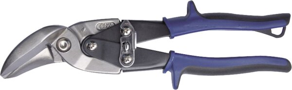 Figuren-und Durchlaufschere 45 mm linksschneidend, Länge 230mm