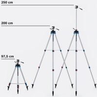 Baustativ Bosch BT 250, 97,5-250 cm, 3,4 kg