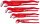 Zangenset Eckrohrzange DN25(1")+DN40(1.1/2")+DN50(2"), Wasserpumpenzange 10"