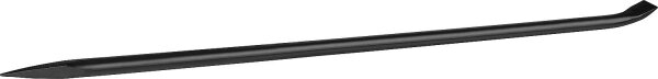 Sieger-Brechstange 2000 x 30 mm mit geschmiedeter Spitze und gebogener Schneide, schwarz, Made in Germany
