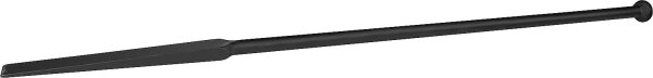 Pflasterbrechstange 1500 x 30 mm, geschmiedeter Vierkantfuß Kugelkopf, schwarz