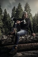 Handbeil Halder mit Ledergriff, Länge 370 mm,...