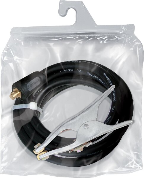 Masseklemme + Kabel GYS, 250 A, 4 Meter, 25 mm², St. 35/50 mm²