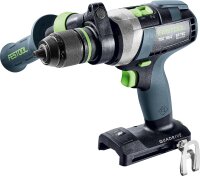 Akku-Bohrschrauber Festool 18 V TDC 18/4 5,0/4,0 I-Plus QUADRIVE mit 1x 4 Ah und 1x 5 Ah Akkus und Ladegerät mit Transportkoffer
