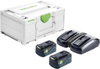 Akku-Set Festool SYS 18V 2x5,0/TCL 6 DUO, 577707 mit 2x 5...