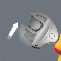 VDE-Maulschlüssel Wera 6004 Joker L selbstjustierend, mit Ratschenfunktion, SW 16,0 - 19,0