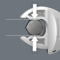 VDE-Maulschlüssel Wera 6004 Joker L selbstjustierend, mit Ratschenfunktion, SW 16,0 - 19,0