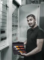 Maulschlüssel-Satz WERA Joker VDE 4-teilig, selbstjustierend SW 7-19