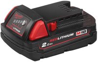 Ersatzakku Milwaukee M12B6, 12V 6.0 Ah