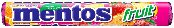 Mentos Fruit Dragees (38 g)