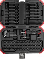 Bitset GEDORE red 67-teilig 1/4" R33003067, mit...