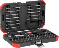 Bitset GEDORE red 67-teilig 1/4" R33003067, mit...