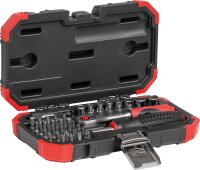 Bitset GEDORE red 40-teilig 1/4" R33003040, mit...