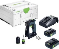 Akku-Bohrschrauber Festool CXS 18 C 3,0-Plus, 18 V mit 2x...