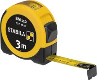 Taschenbandmaß Stabila BM 150, 3 m, metrische Skala