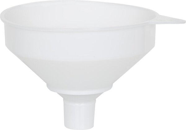 Fasstrichter 253 mm mit Sieb, HD-PE, naturfarben