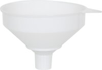 Fasstrichter 253 mm mit Sieb, HD-PE, naturfarben