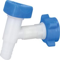 Ablasshahn PROFI S38,für Wasserkanister ECO, natur/blau