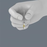 Torx®-Bit Großpackung Wera Bit-Box 20 TX HF mit 1/4"-Antrieb, kurz, Zähhart mit Haltefunktion, T20 x 25 mm, VPE = 20 Stück