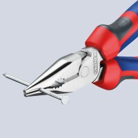 Spitzkombizange KNIPEX Länge: 185 mm, verchromt