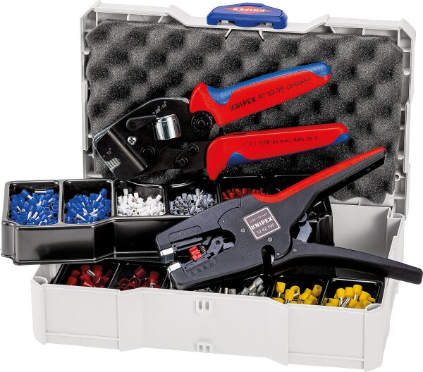 Crimp-Sortiment Knipex für Aderendhülsen 1252-teilig