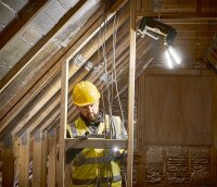 LED-Akku-Arbeitsleuchte DeWalt DWST08061-1 18 V, mit ToughSystem® 2.0  Werkzeugkoffer ohne Akku und Ladegerät