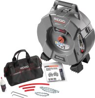 Spiraltrommel K9-204+ FlexShaft, 21,3m x Ø8 mm für Rohe bis Ø100mm