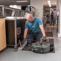 Spiraltrommel K9-204+ FlexShaft, 21,3m x Ø8 mm für Rohe bis Ø100mm