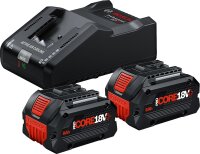 Akku-Set BOSCH 18V mit 2x 8,0 Ah ProCORE+ Akku und...