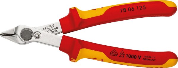 VDE-Seitenschneider KNIPEX Electronic Super Knips®, Länge (mm): 125