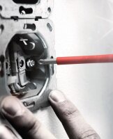 Schraubendreher-Set WERA 17-teilig mit VDE Wechselklingen Kraftform Kompakt mit Ratschenfunktion