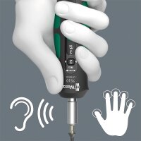 Bit-Drehmomentschraubendreher-Set WERA Kraftform Safe-Torque Speed mit 2 - 6 Nm, 16-teilig