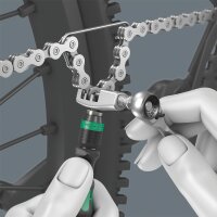Fahrrad-Set WERA Kettennieter Werkstatt-Set, 20 teilig
