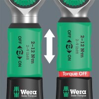 Drehmomentschlüssel-Set WERA Safe-Torque A1 SHK, 20-teilig, Antrieb 1/4", 2-12 Nm