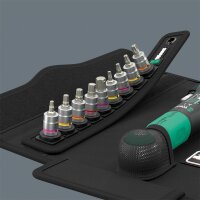 Drehmomentschlüssel-Set WERA Safe-Torque A1 SHK, 20-teilig, Antrieb 1/4", 2-12 Nm