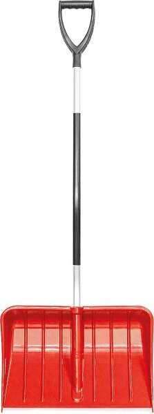 Ideal-Schneeräumer Kunststoff 55cm breit Leichtmetall-Rohrstiel